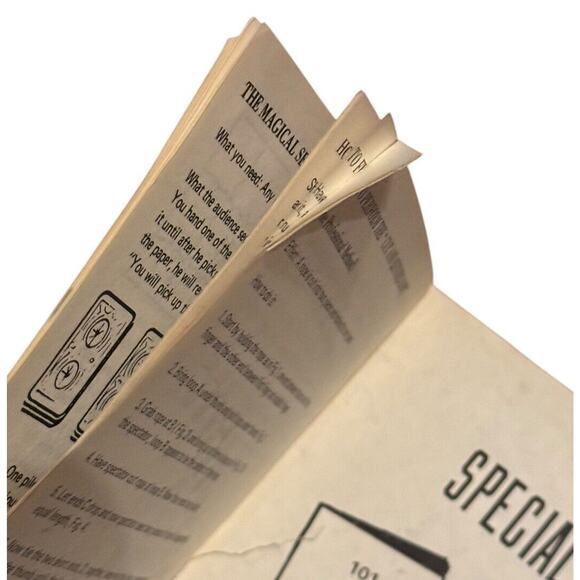 Fifty TV Magic Tricks Booklet Original Marshall Brodien Magician Card Trick READ - Picture 6 of 7